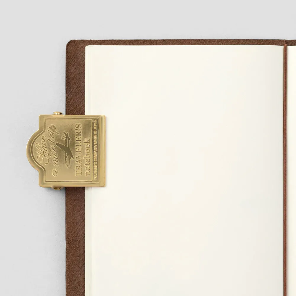 030 Brass Clip Airplane, Traveler's Company