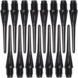 2BA Thread Soft Tip Dart Points 150/300 Pack - Plastic Dart Tips Replacement Dart Accessories Set - Black