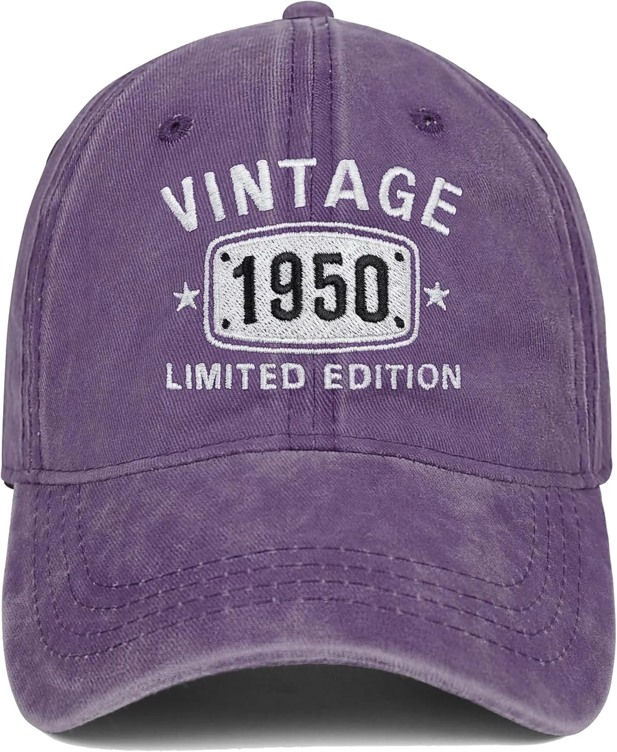 75th Birthday Gifts for Men Women 1950 Vintage Hats Embroidered Baseball Cap