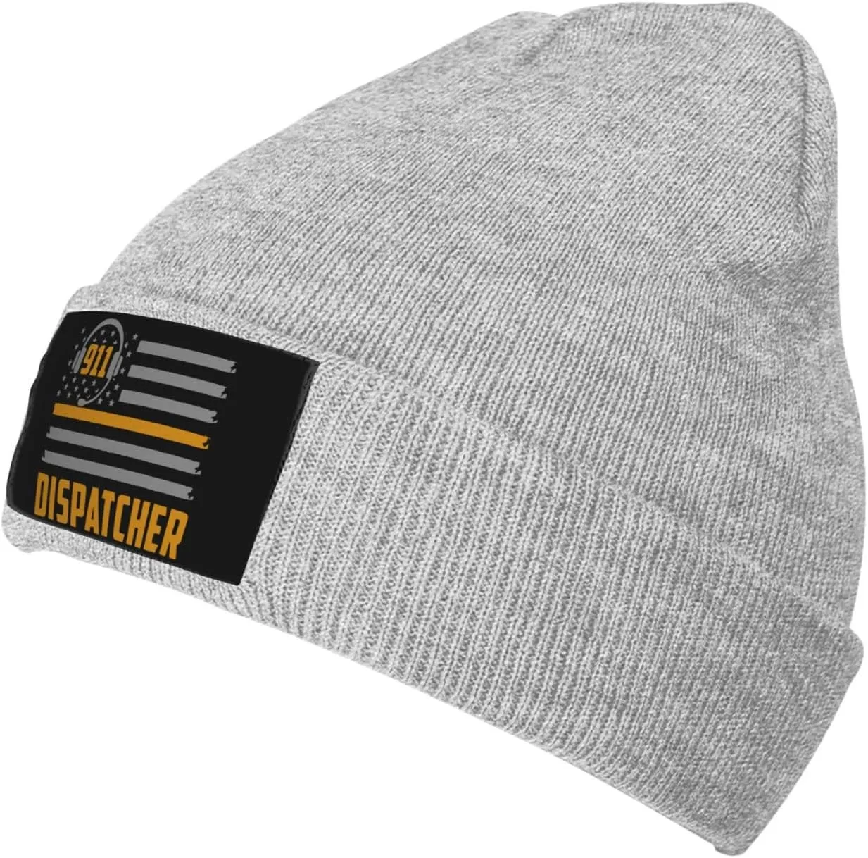 911 Dispatcher Beanie Hat Warm Knit Cuffed Beanie Cap Funny Winter Hat for Men Women