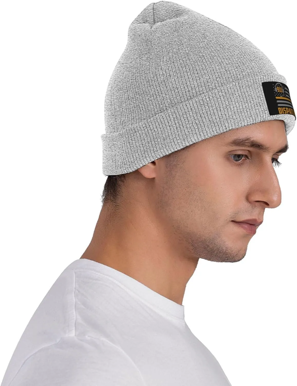 911 Dispatcher Beanie Hat Warm Knit Cuffed Beanie Cap Funny Winter Hat for Men Women