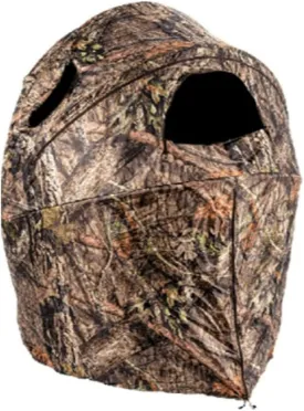 Ameristep Hunting Lightweight Portable Ultra-Compact Easy-Setup 1-Person Tent Chair Ground Blind, Mossy Oak Break-Up Country