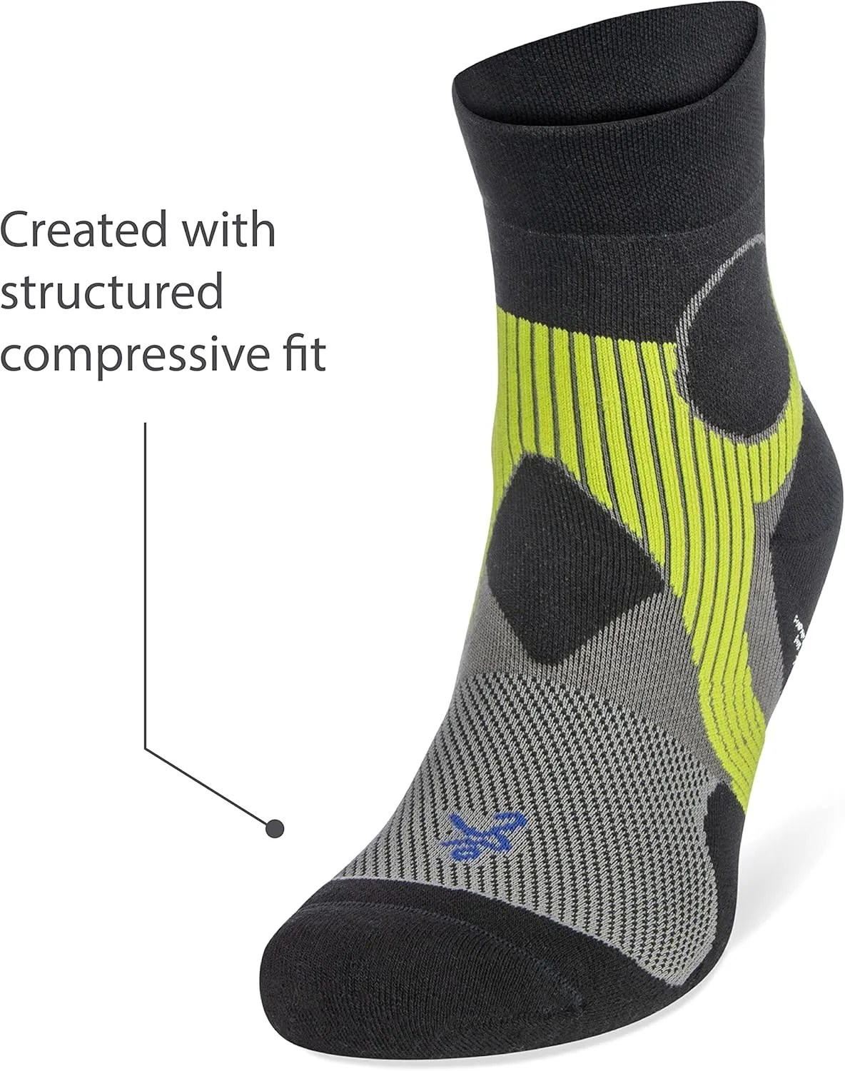 Balega Women's Athletic Support Compression Fit Performance Quarter Running Socks (1 Pair)
