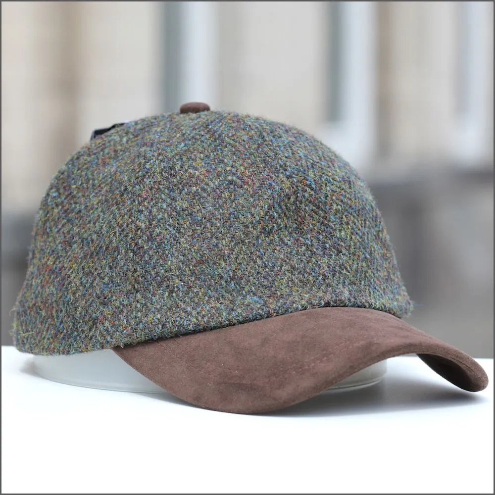 Baseball Harris Tweed  Cap 