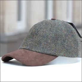 Baseball Harris Tweed  Cap 