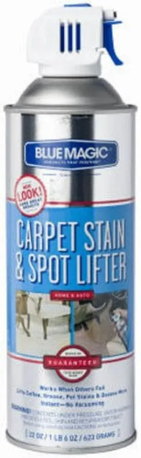 Blue Magic 900 22 oz Aerosol Carpet Stain & Spot Lifter - Quantity of 5