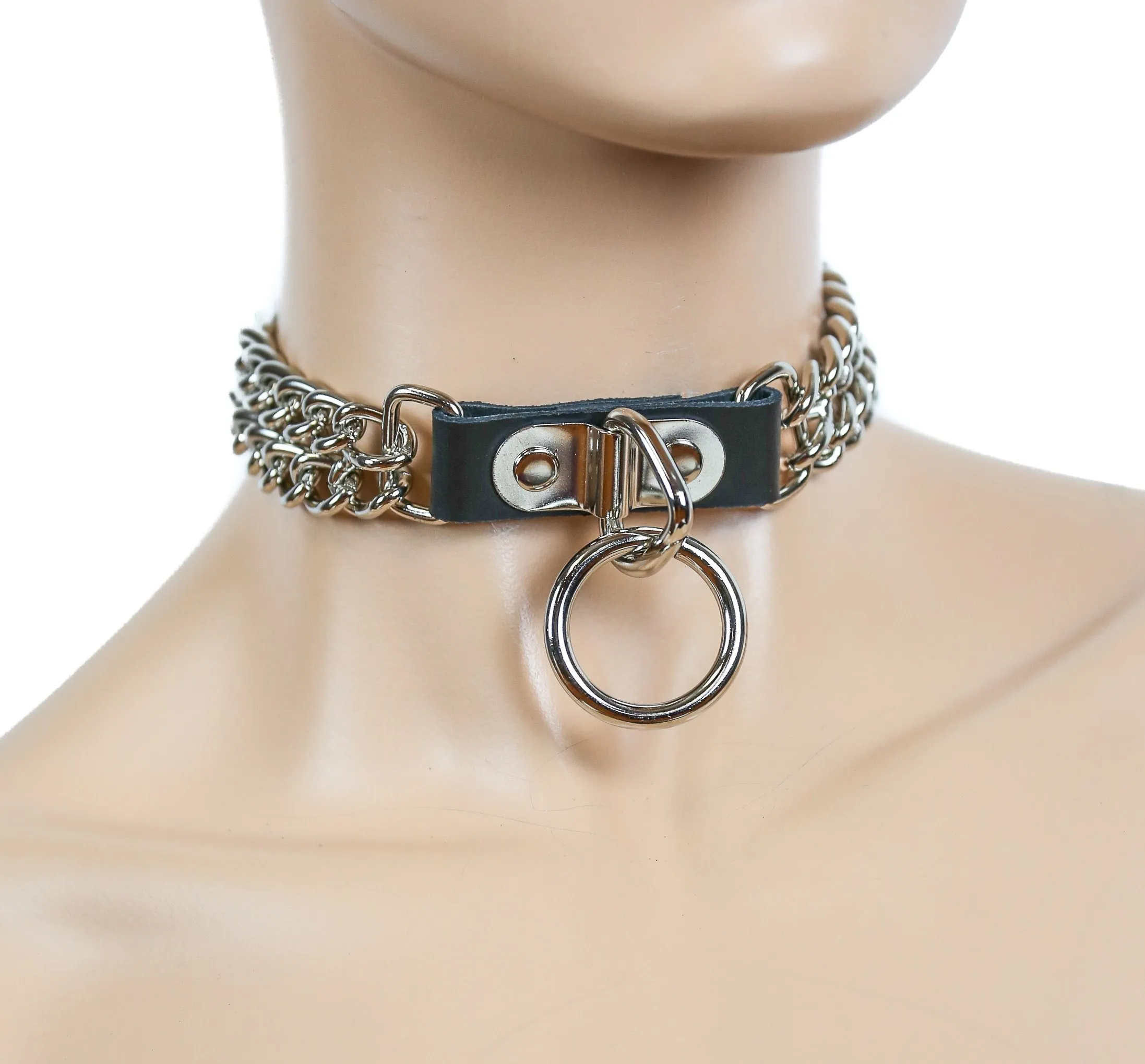 Chain Link Bondage Choker