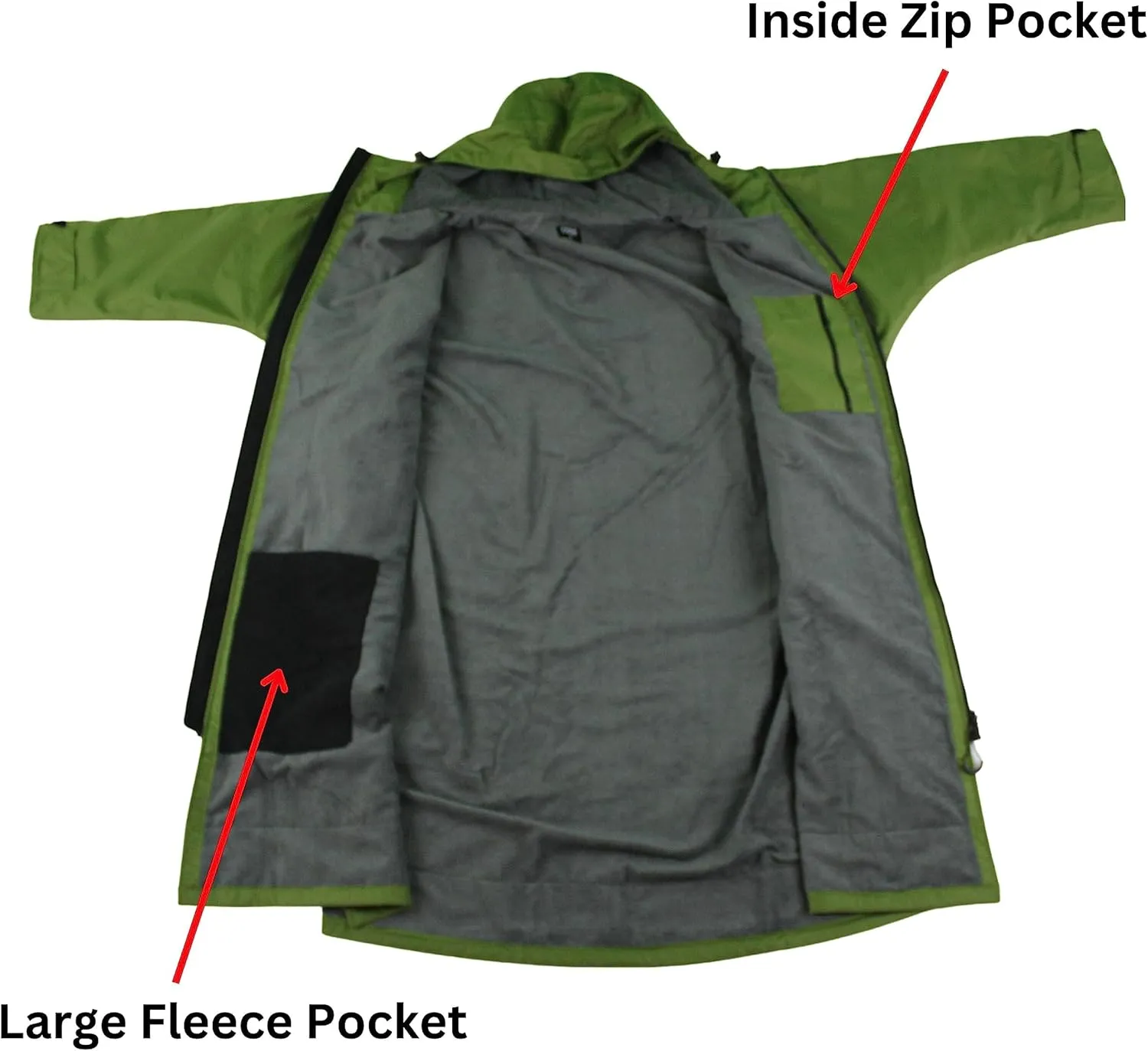 COR Surf Swim Parka for Youth and Adults | Heavy-Duty Weatherproof Swimming Jacket with Size Options for Men, Women and Kids