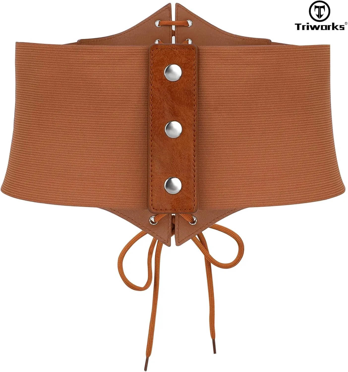 Corset Belt for Women, Lace Up Elastic Waist Belt,Tied Waspie Corset Belts for Women Halloween Costume