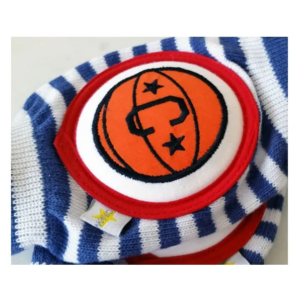 Crawlings Basketball Navy Stripes Knee Pads