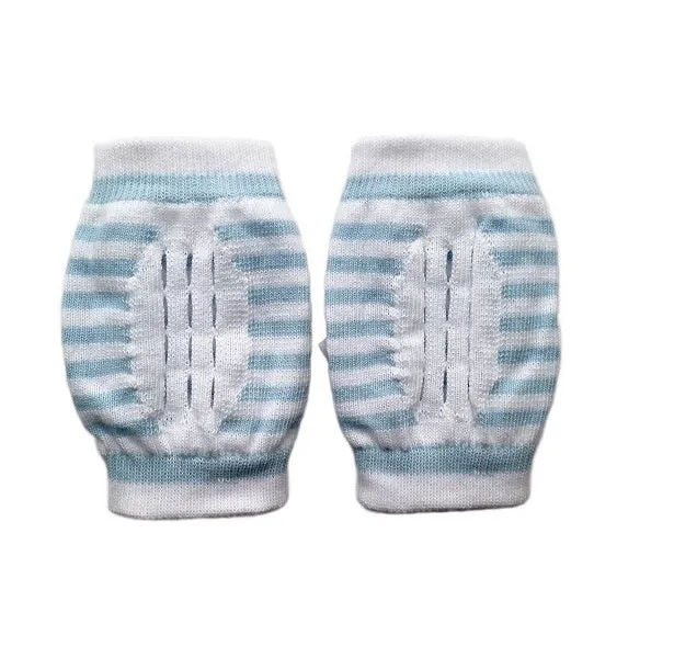 Crawlings Blue Striped Bandage Knee Pads