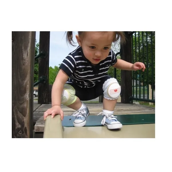 Crawlings Blue Striped Bandage Knee Pads