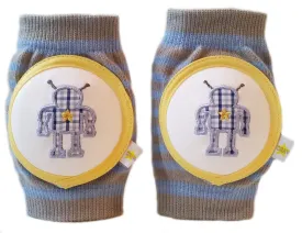 Crawlings Silver Screen Robot Knee Pads