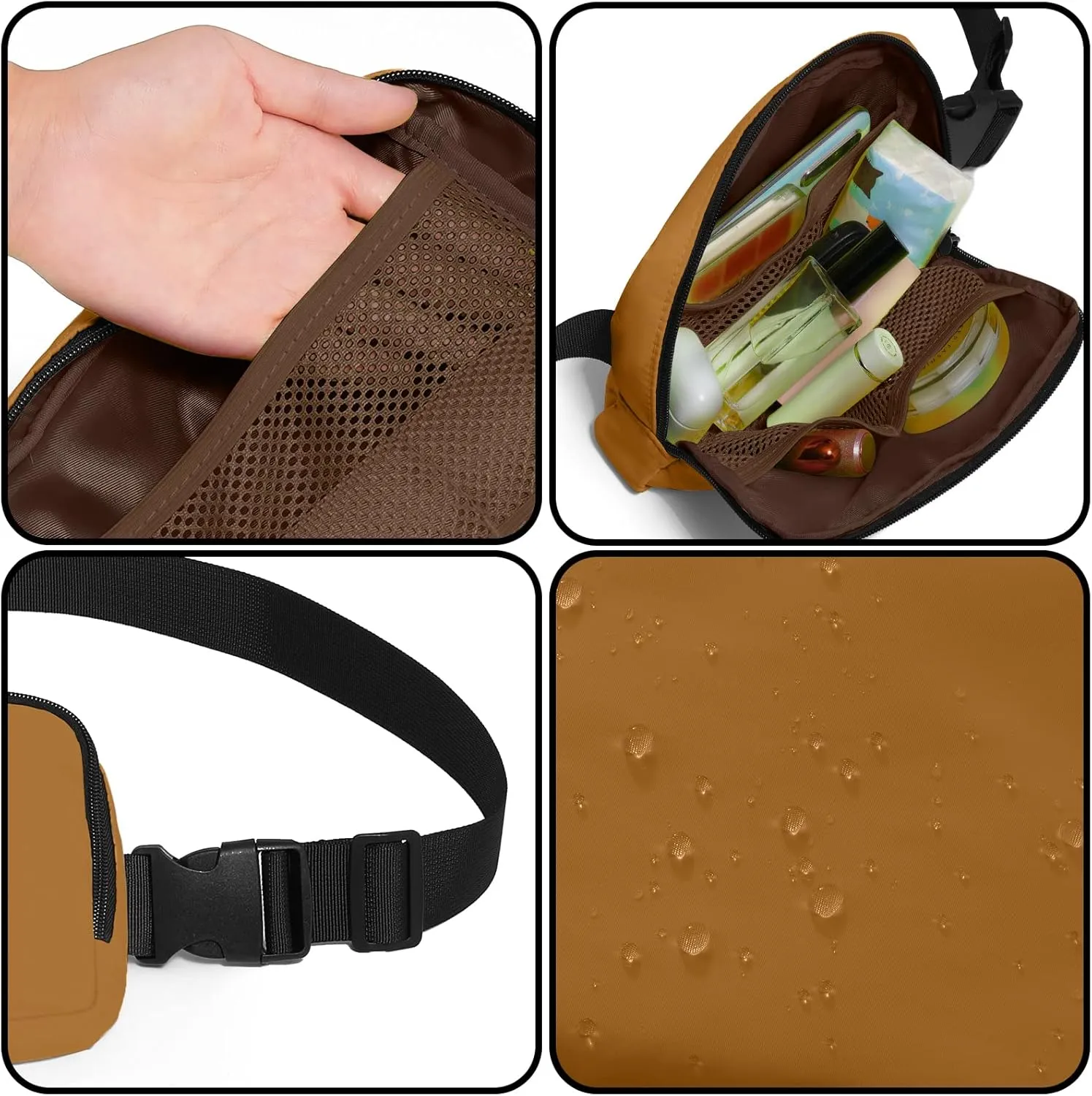 Fanny Pack,Belt Bag,40 Inch Asjustable Strap Everywhere Belt Bag,for Women and Men
