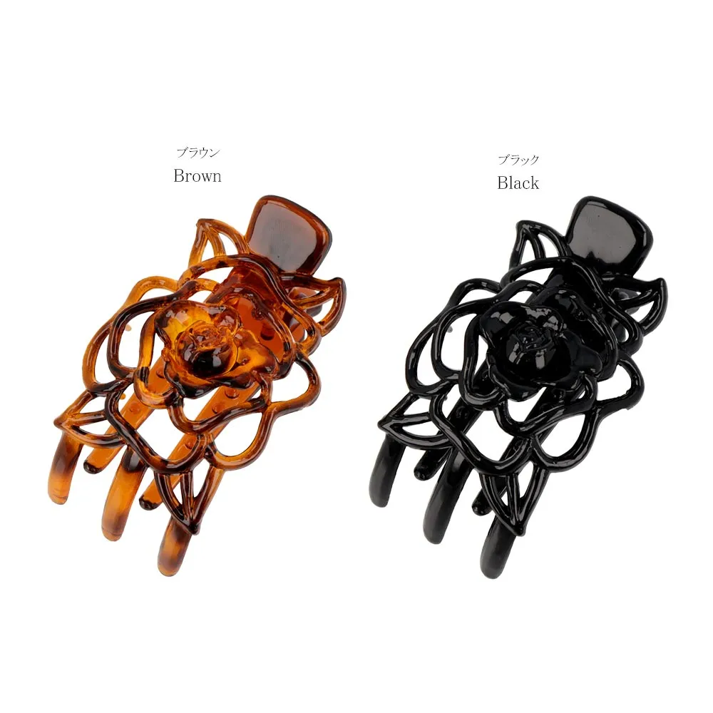 Flower Openwork Hair Claw