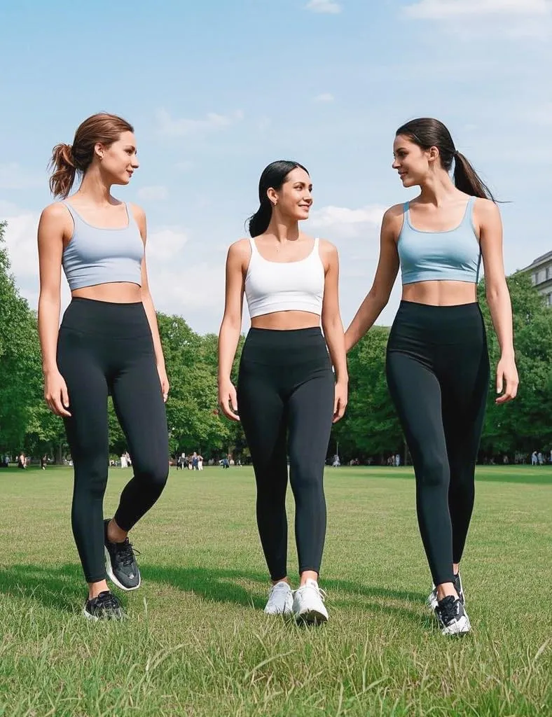 High Waisted Leggings for Women Buttery Soft Full Length Capri Workout Yoga Pants