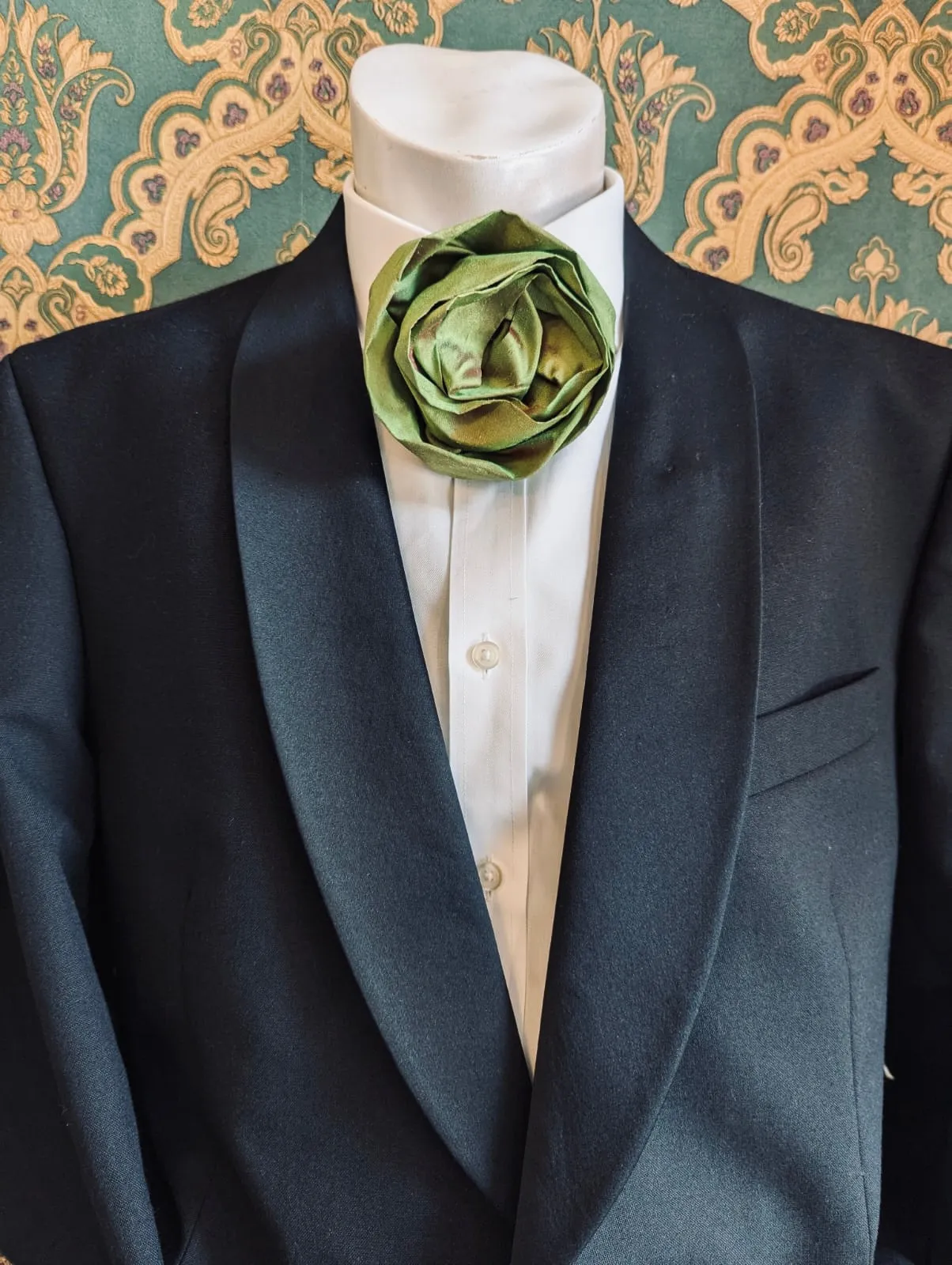 Isabella Rossellini Flower Brooch for Men