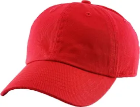 Kids Premium Baseball Cap Red