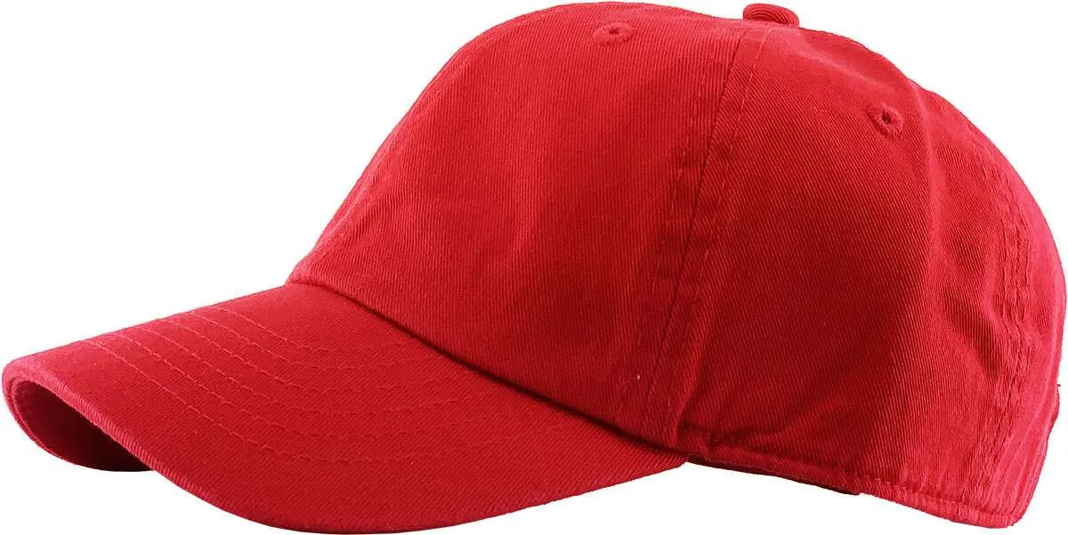 Kids Premium Baseball Cap Red