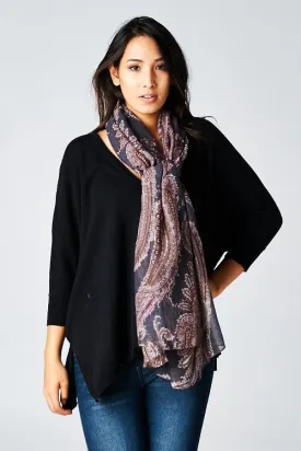 Large Printed Scarf