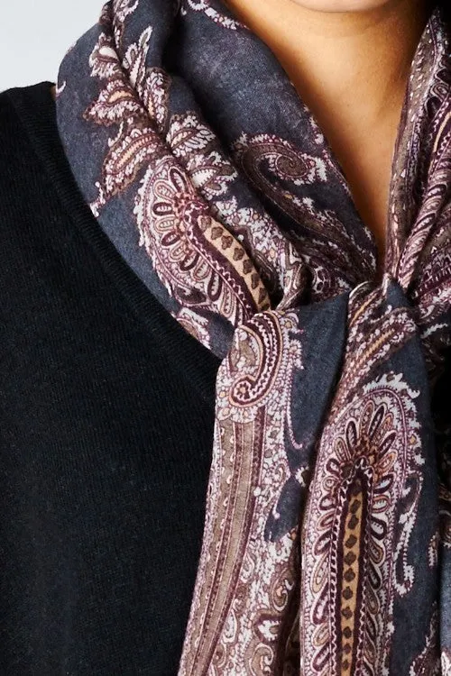 Large Printed Scarf