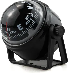 Marine Compass, Car Marine Navigation Compass with Adjustable Mounting Bracket, Car Marine Accessories, Marine RV Truck Accessories