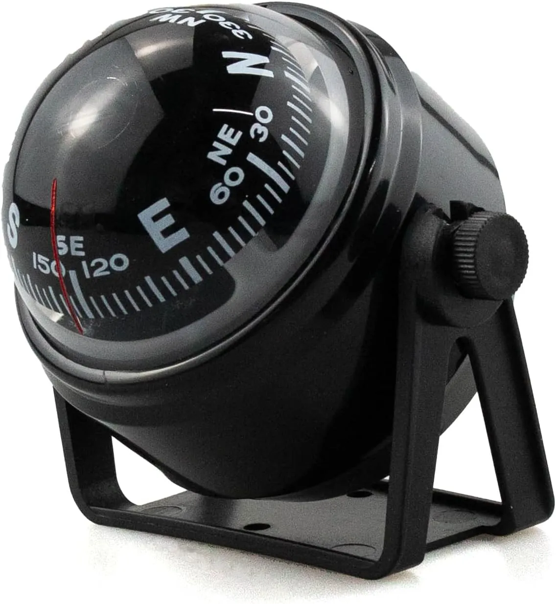 Marine Compass, Car Marine Navigation Compass with Adjustable Mounting Bracket, Car Marine Accessories, Marine RV Truck Accessories