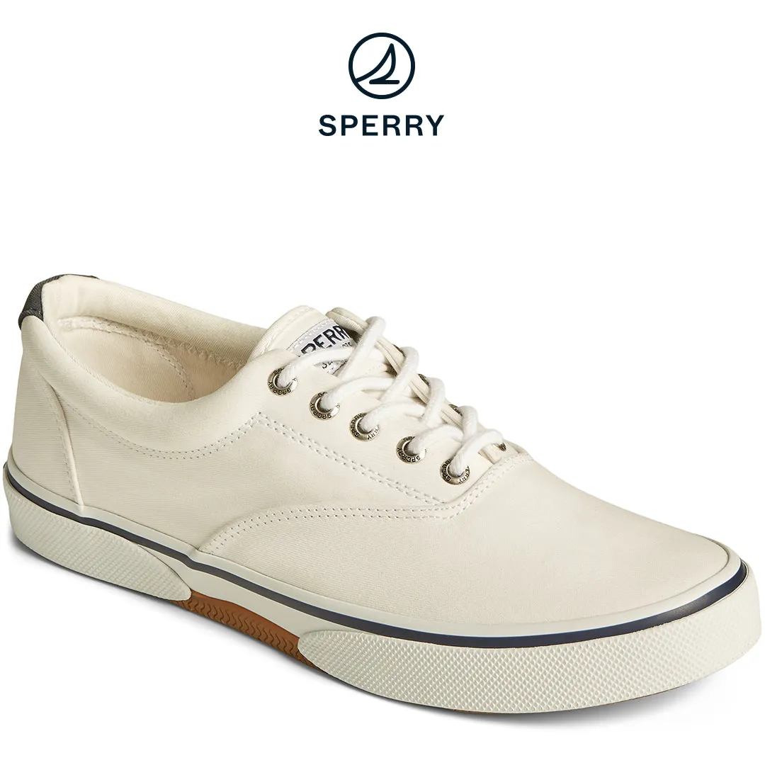 Men's Halyard CVO Saltwashed Sneaker White (STS23580)