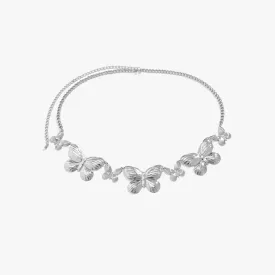 Metal Butterfly Chain Belt