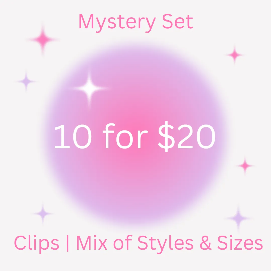 Mystery Snap Clips | Set of 10