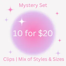Mystery Snap Clips | Set of 10