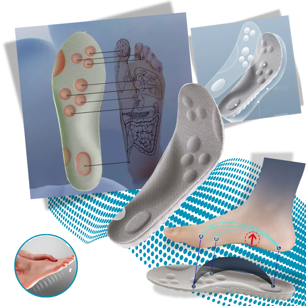 Orthopedic Memory Foam Shoe Insoles