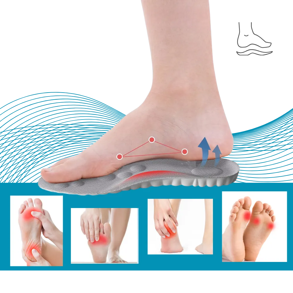 Orthopedic Memory Foam Shoe Insoles