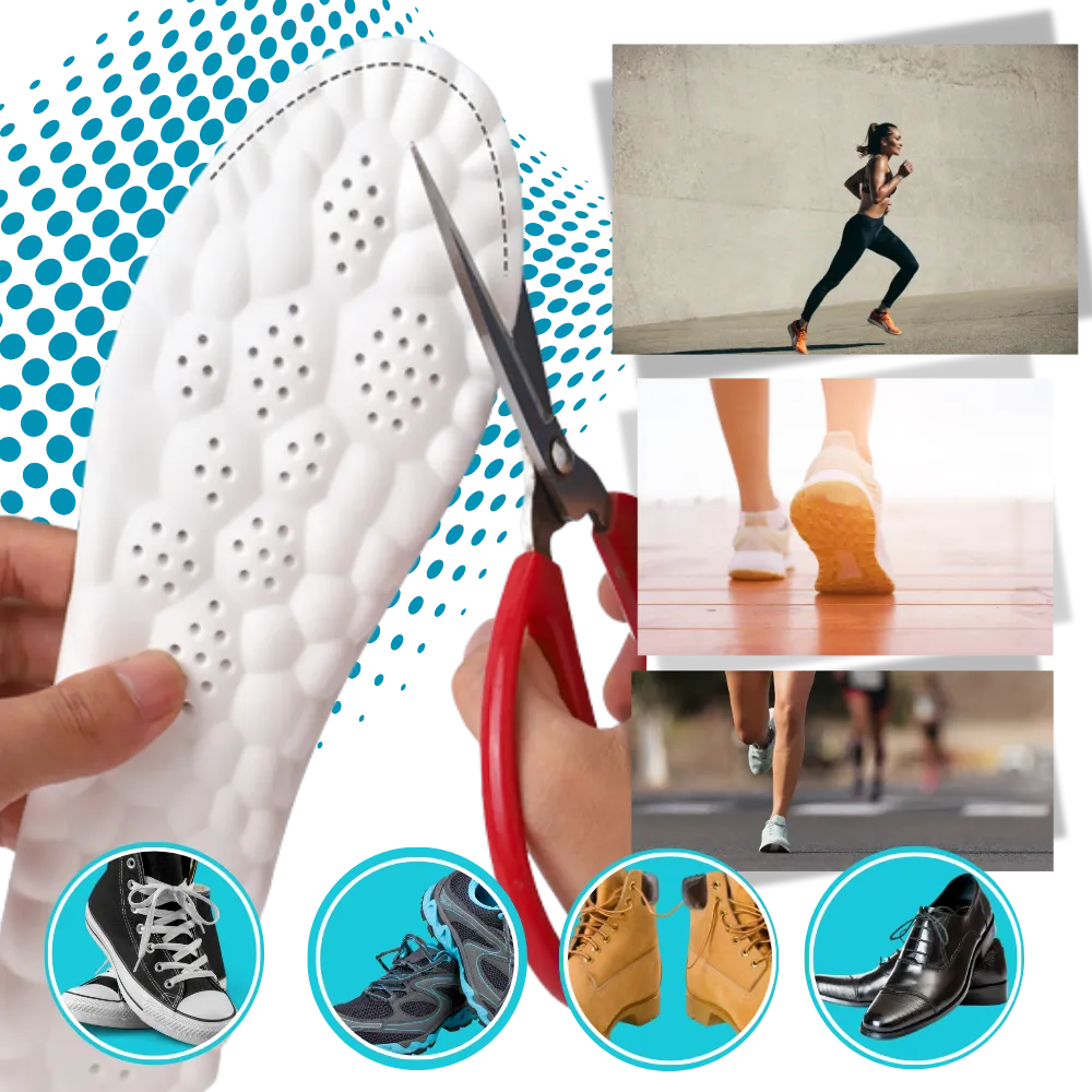 Orthopedic Memory Foam Shoe Insoles