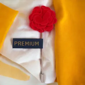 Peluche Wonderful Tulip Red Brooch Lapel Pin