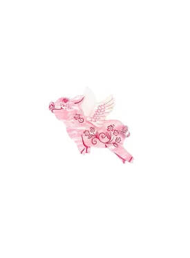 Pigs Might Fly Brooch