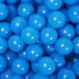 PlayMaty Play Ball Pit Balls - 2.36inches Phthalate&BPA Free Plastic Ocean Transparent Balls for Kids Toddlers and Babys for Playhouse Play Tent Playpen Pool Party Decoration Pack of 70