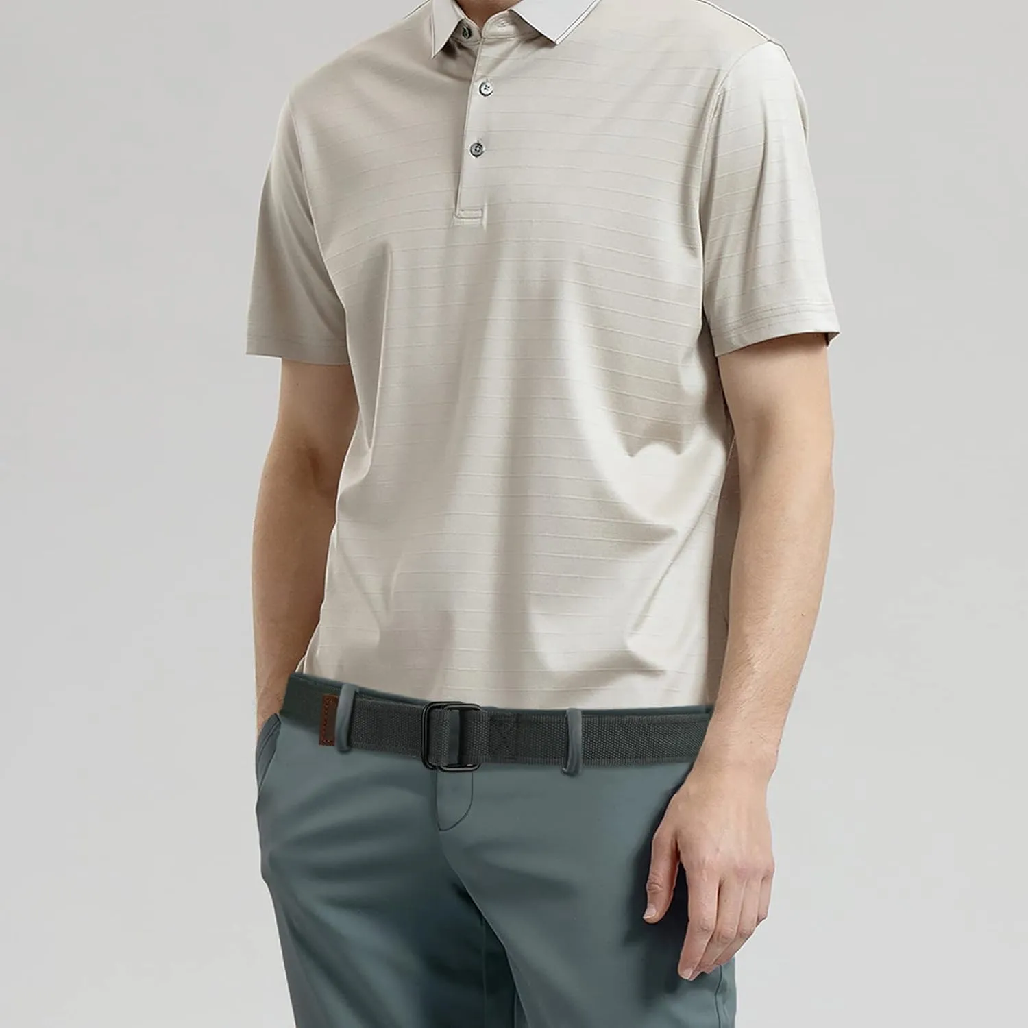 Plus Size 39-75'' Long Double Ring Big Mens Canvas Fabric Cloth Belts Black