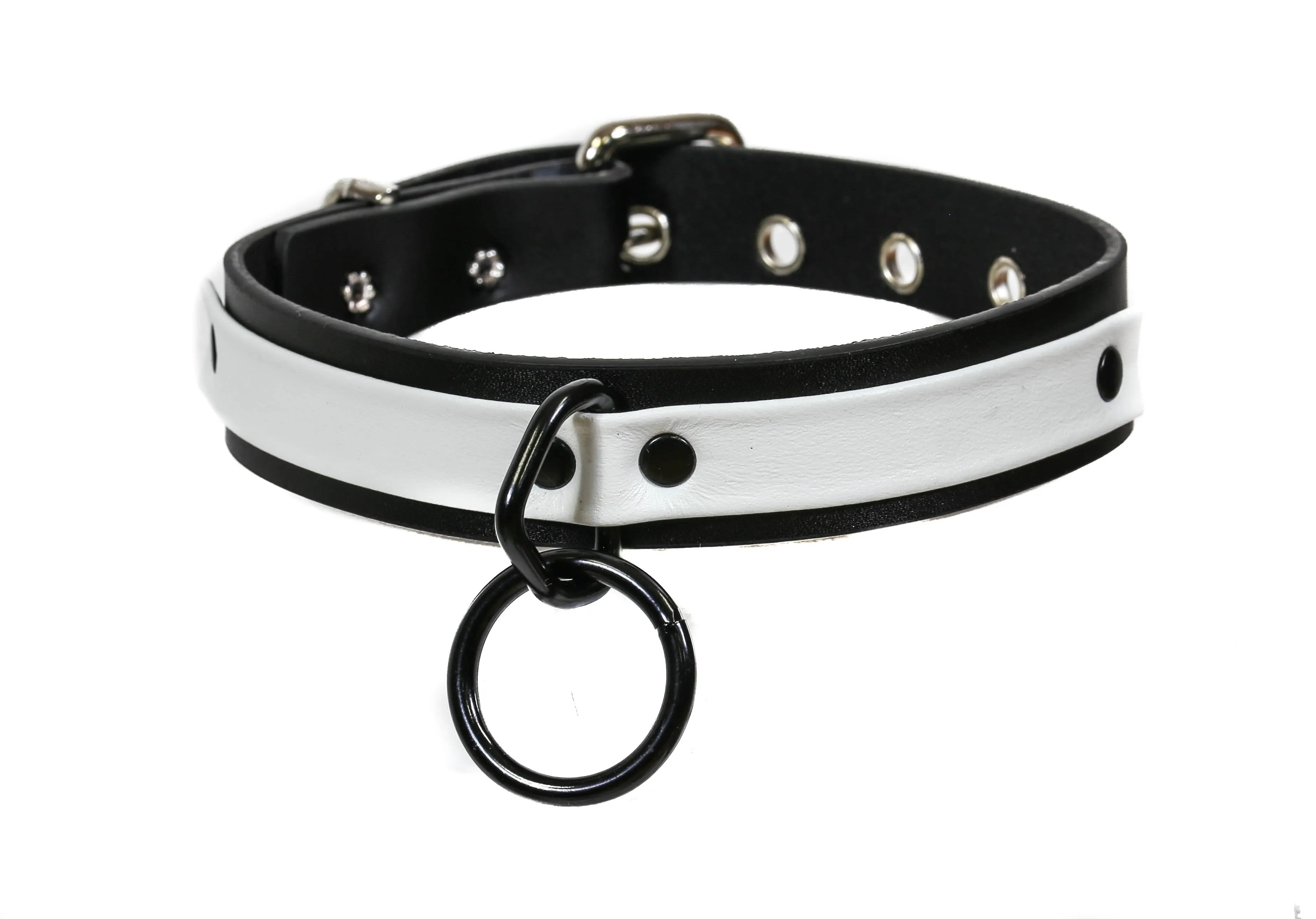 Premium Red Top Bondage Choker