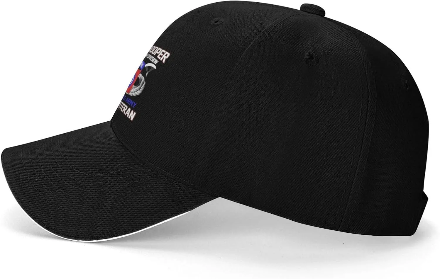 Proud-Paratrooper-Veteran-82nd-Airborne-Div Baseball Cap Sandwich Caps Dad Hat Black Casquette