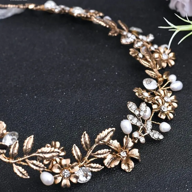 "Avalon" - Vintage Pearl and Rhinestone Bridal Belt