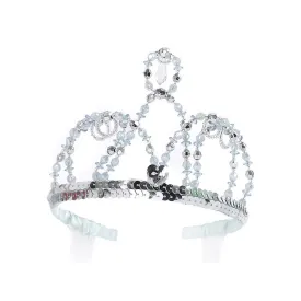 Silver And Blue Tiara