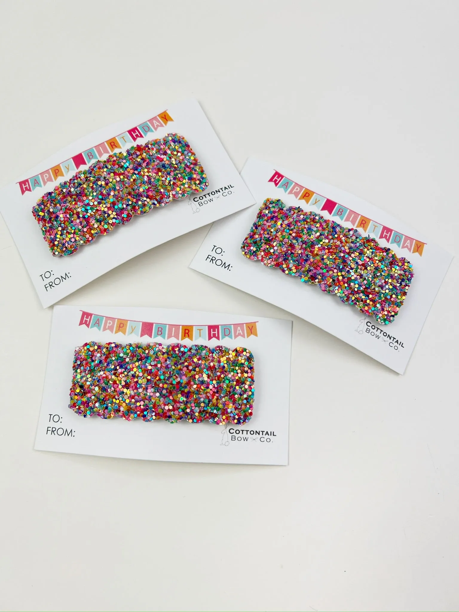 Single Sparkle Clip | The Birthday Clip