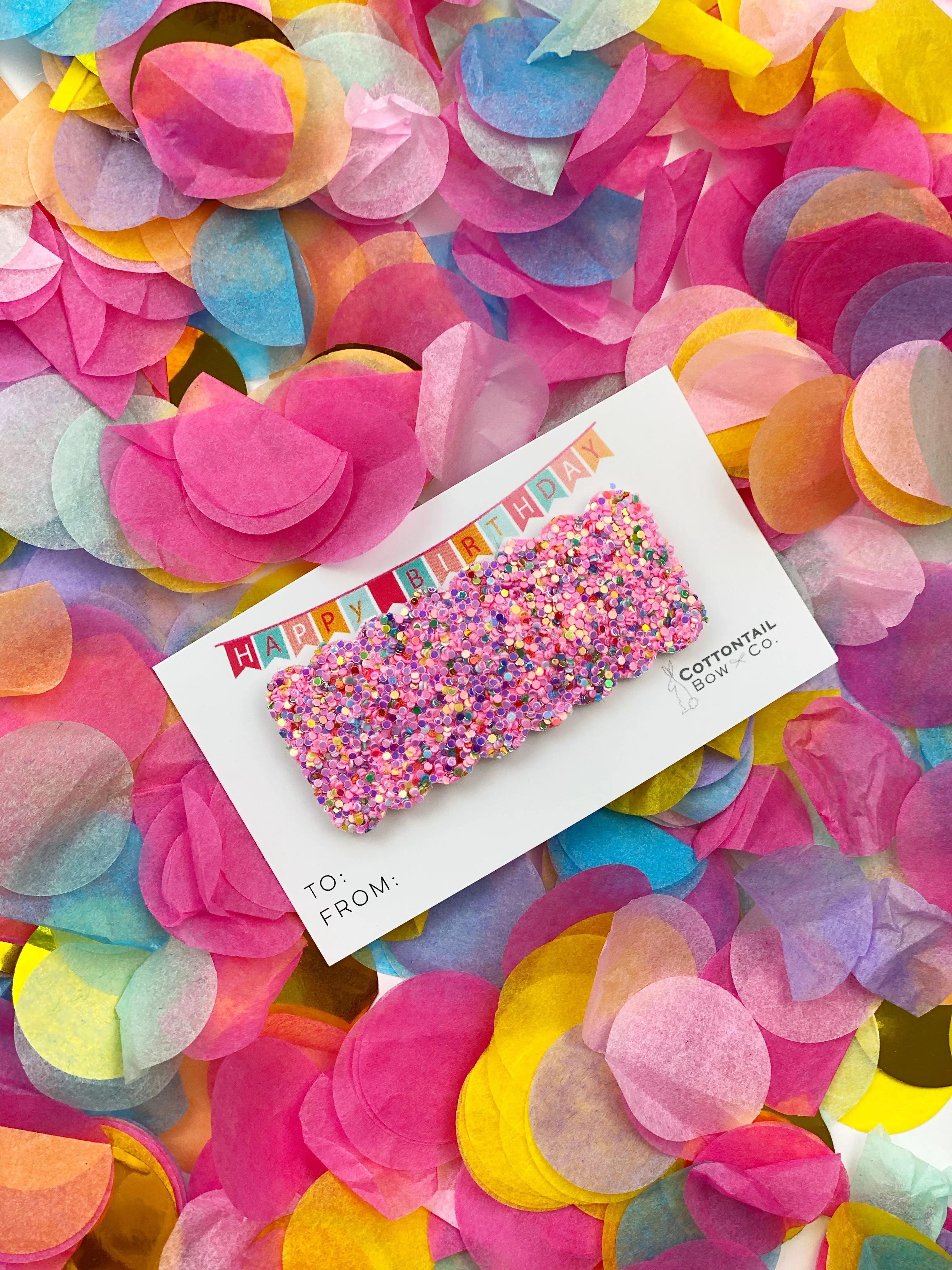 Single Sparkle Clip | The Birthday Clip