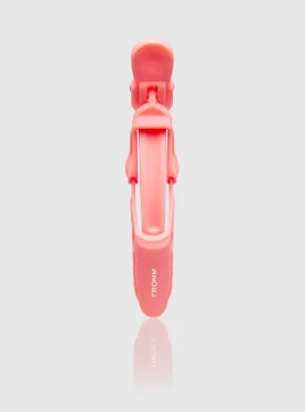 Soft Matte Gator Clips 4-pack - Pink