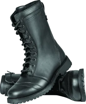 Speed and Strength Fast Times Leather Boots Black Womens - 6
