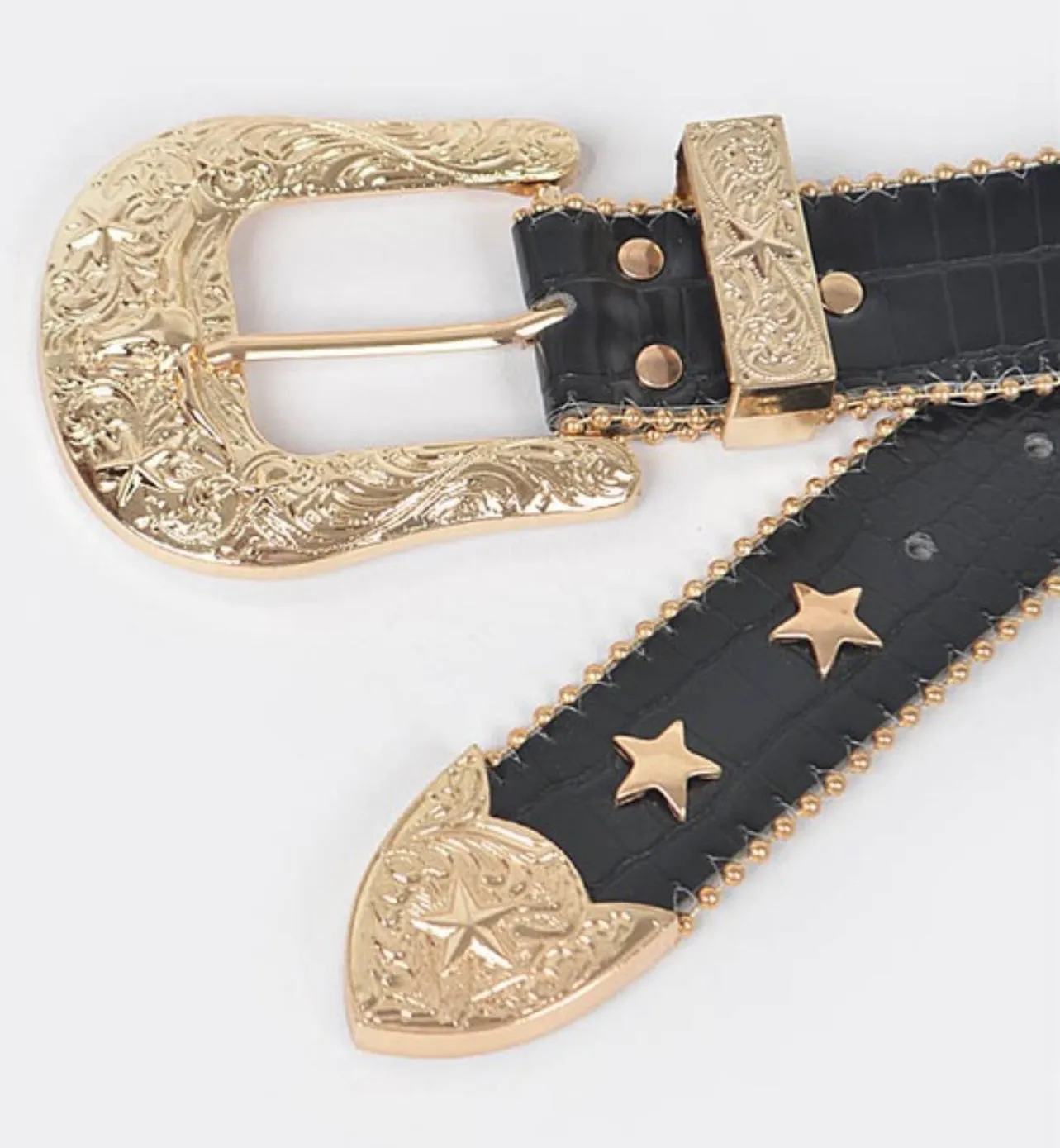 STAR METAL STUDDED BELT