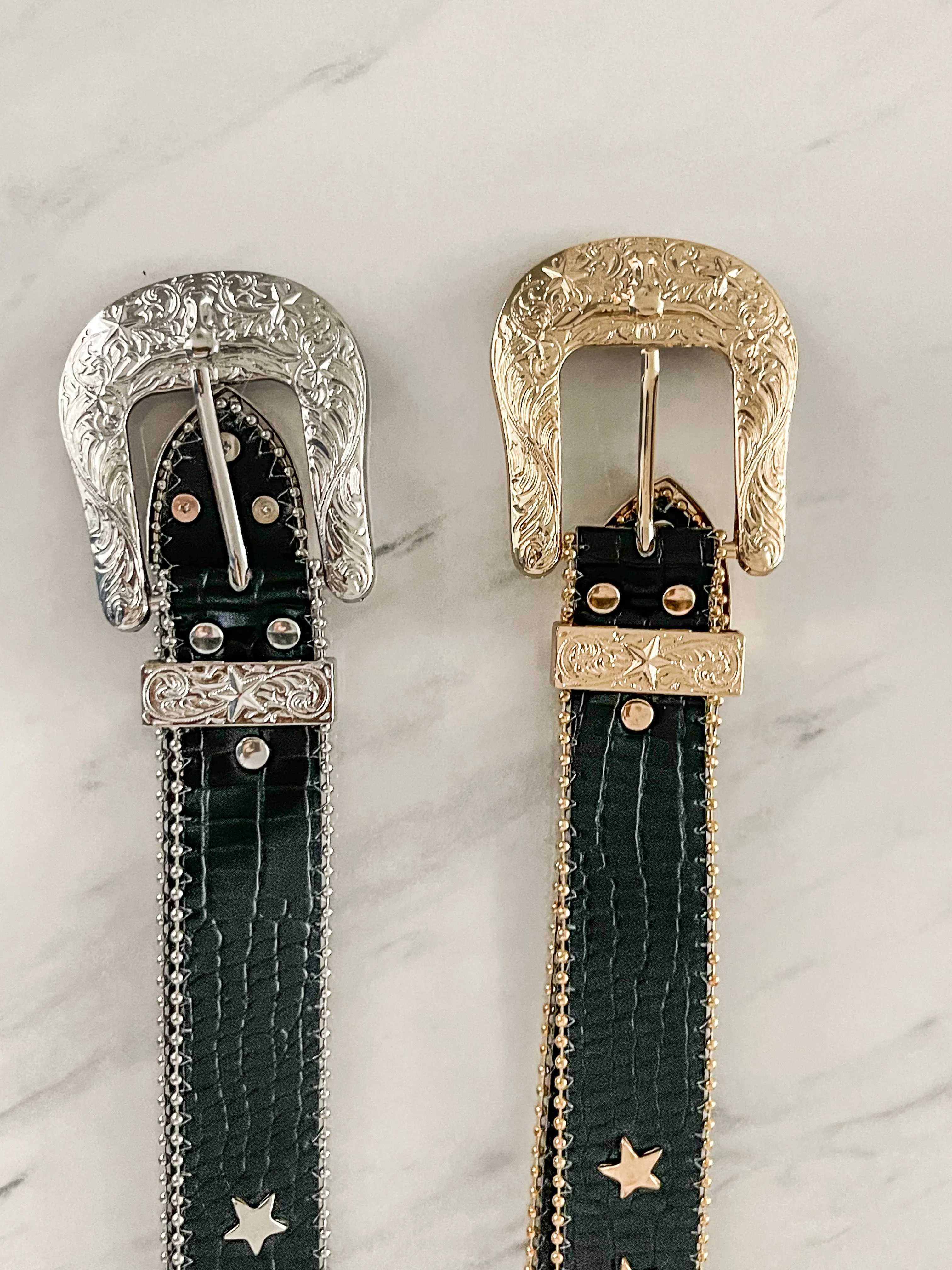 STAR METAL STUDDED BELT