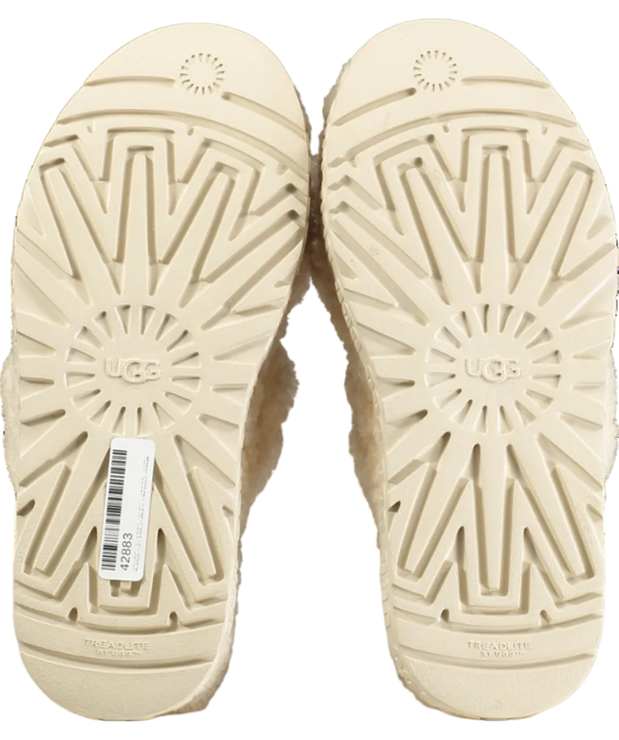 UGG Cream Oh Fluffita Sliders UK 6 EU 39 👠