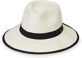 Wallaroo Hat Company  Womens Gabi Fedora  UPF 50  UV Sun Protection, Ponytail Sun Hat, Packable, Adjustable, Medium Size